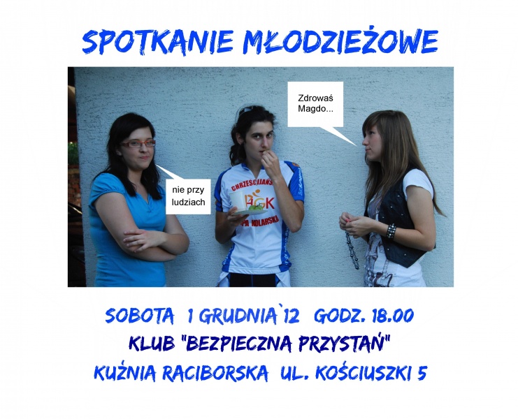 Spotkanie młodzieżowe, 01.12.2012